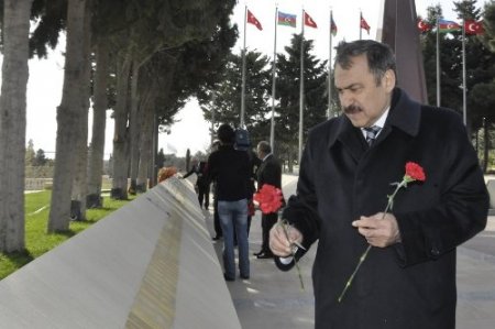 Bakan Eroğlu, Bakü temaslarına başladı