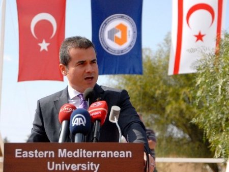 Bakan Kılıç, KKTC’de üniversite yurdunun temel atma törenine katıldı