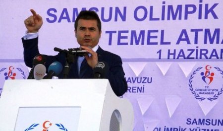 Bakan Kılıç, Samsun Olimpik Yüzme Havuzu Projesi’nin temelini attı