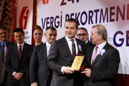 Bakan Kılıç, Samsun vergi rekortmenlerine ödül verdi