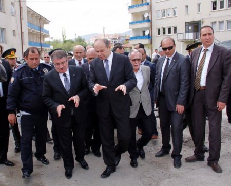 Bakan Şahin, Pınarbaşı Emniyet Müdürlüğü Binasına İncelemelerde Bulundu