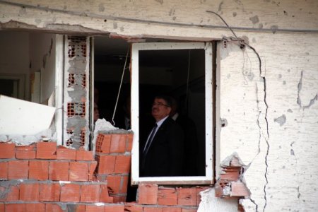 Bakan Şahin, Pınarbaşı Emniyet Müdürlüğü Binasına İncelemelerde Bulundu