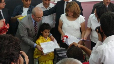 Bakan Şimşek Ve Sabancı, Öğrencilere Karne Verdi
