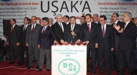 Bakan Veysel Eroğlu, Uşak’tan ayrıldı