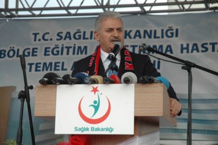 Bakan Yıldırım, hastane temelini Sultan Süleyman'ın sözleriyle attı