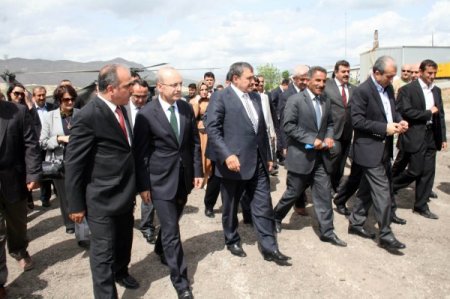 Bakanlar Ilısu Barajında İncelemelerde Bulundu