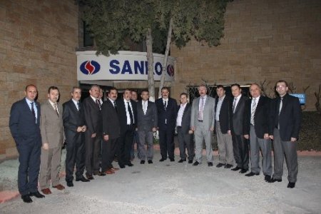 Bakiad Heyetinden Sanko’ya Teşekkür Ziyareti