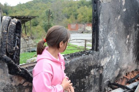 Bakırköy'den gelip kardeşinin evini ateşe verdi