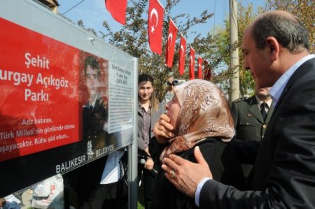 Balıkesir Belediyesi şehirdeki üç parka şehitlerin adını verdi