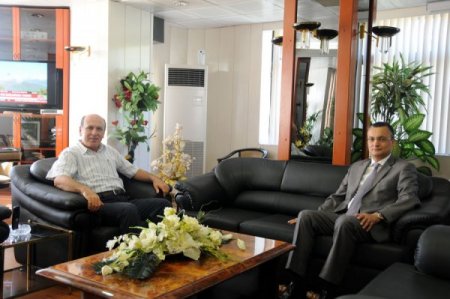 Balıkesir Emniyet Müdürü Aydın, Belediye Başkanı Ok`a veda ziyaretinde bulundu