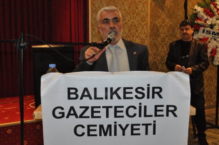 Balıkesir Gazeteciler Cemiyeti başkanlığına Ramazan Demir tekrar seçildi