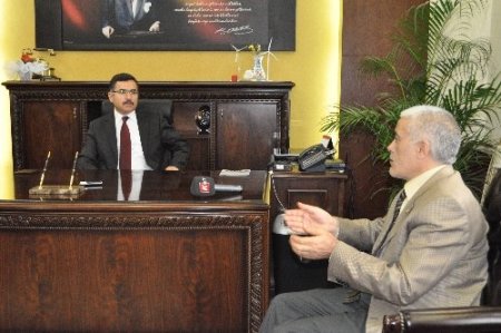 Balıkesir Gazeteciler Cemiyeti'nin yeni yönetimi protokolü ziyaret etti