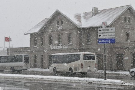 Balıkesir için hafta sonu şiddetli kar uyarısı yapıldı