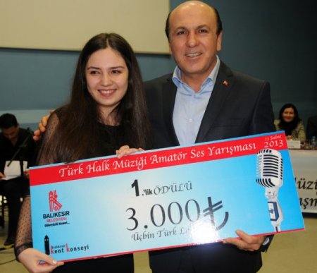 Balıkesir Kent Konseyi'nin amatör ses yarışması sonuçlandı