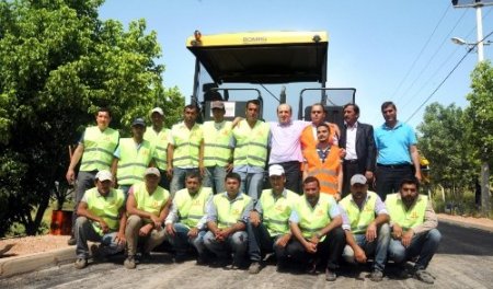 Balıkesir'de asfalt sezonu dualarla açıldı