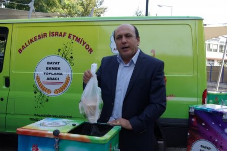 Balıkesir'de her gün çöpe atılan 20 bin ekmek ekonomiye kazandırılacak
