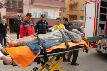 Balıkesir'de obez ambulansıyla ilk hasta taşındı