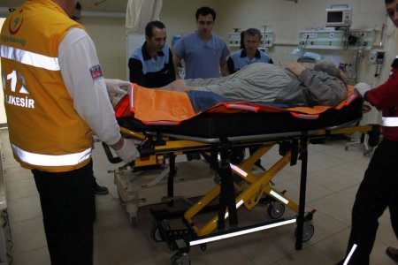 Balıkesir'de obez ambulansıyla ilk hasta taşındı