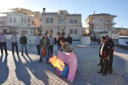 Balonculara Temel İtfaiye Ve İlk Yardım Eğitimi Verildi