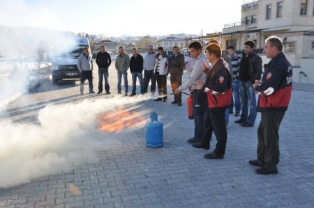 Balonculara Temel İtfaiye Ve İlk Yardım Eğitimi Verildi