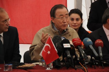 Ban Ki Moon: Suriye'deki katliamı bitirmek için Güvenlik Konseyi kararlı olmalı