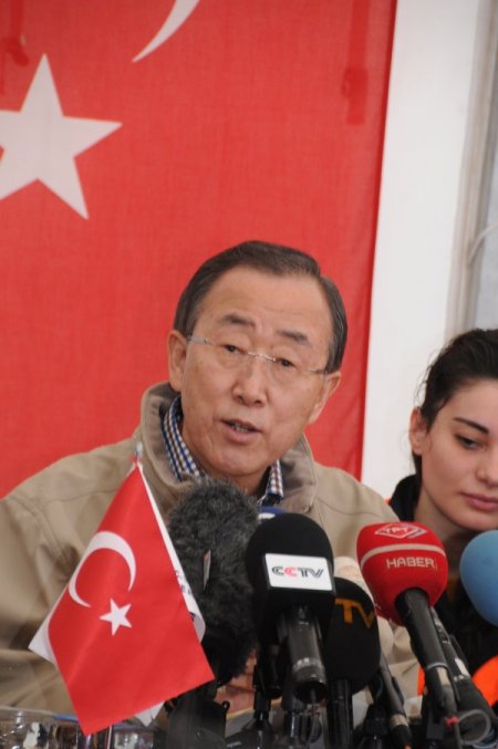 Ban Ki Moon: Suriye'deki katliamı bitirmek için Güvenlik Konseyi kararlı olmalı