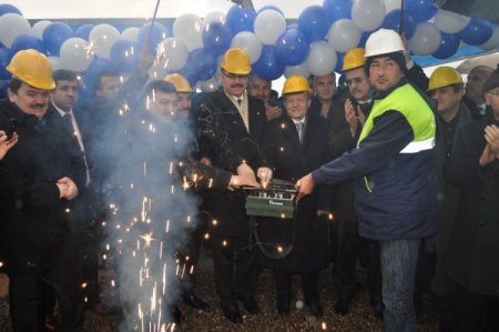 Bandırma Zümrüt Koleji'nin yeni binasının temeli atıldı