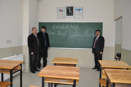 Bandırma'nın ilk okuma salonu, mart ayında hizmete girecek