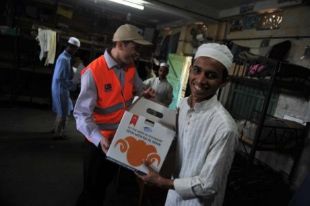 Bangladeş’te bayram sevinci bugün yaşandı