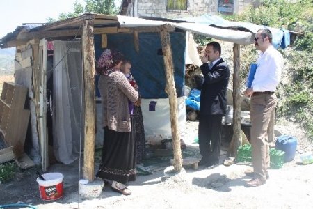 Barakada yaşama Tokat Valiliği sahip çıktı