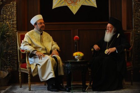 Bartholomeos’tan Görmez’e: Büyük Onur Verdiniz