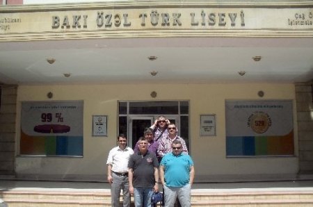 Bartınlı işadamları Azerbaycan’daki Türk eğitim kurumlarını gezdi