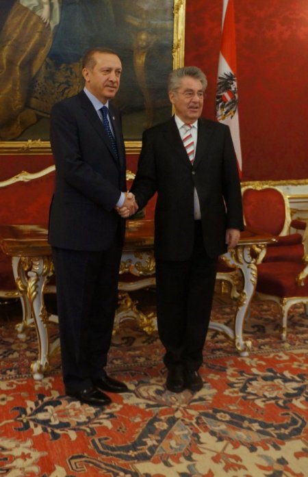 Başbakan Erdoğan, Avusturya Cumhurbaşkanı Fischer ile görüştü