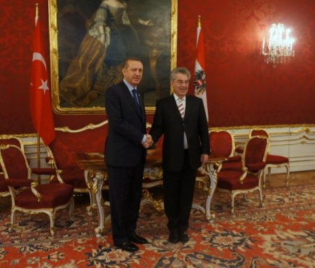 Başbakan Erdoğan, Avusturya Cumhurbaşkanı Fischer ile görüştü