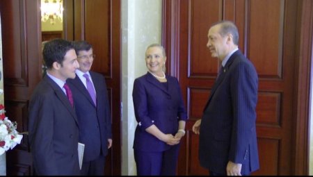 Başbakan Erdoğan, Clinton’u Kabul Etti