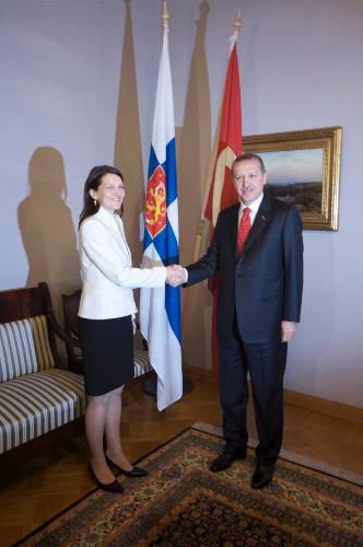 Başbakan Erdoğan, Finlandiya'daki Temaslarına Başladı