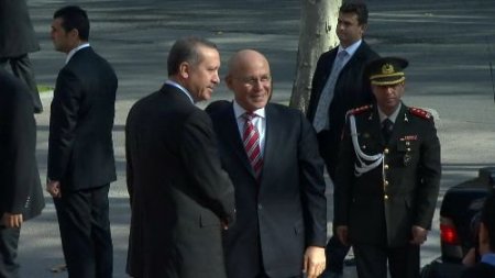Başbakan Erdoğan, Kktc Cumhurbaşkanı Talat'la Görüştü