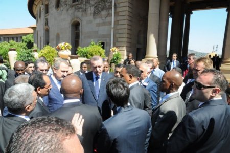 Başbakan Erdoğan, Pretoria’dan Johannesburg’a Geldi