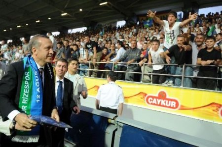 Başbakan Erdoğan, Rize Stadı'nın Açılışını Yaptı