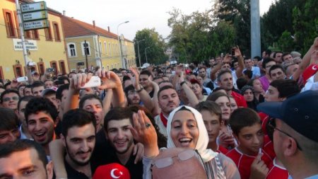 Başbakan Erdoğan, Üsküp'te Soydaşlara Hitap Etti