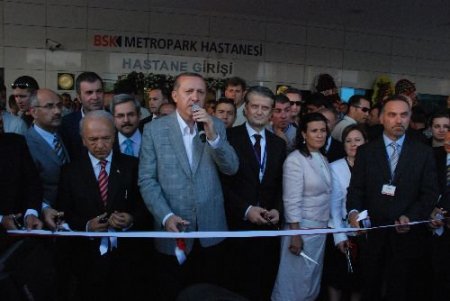 Başbakan Erdoğan Bsk Metropark Hastanesi'nin Açılışını Yaptı