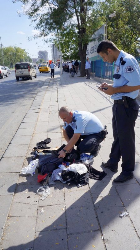 Başbakan Erdoğan'ın geçiş güzergahında bomba paniği