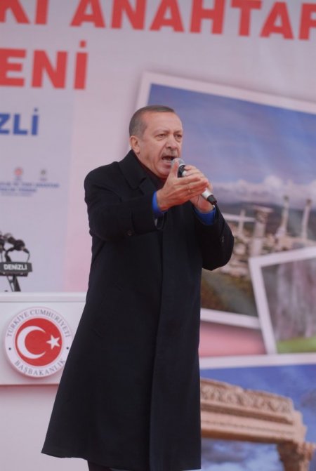 Başbakan Recep Tayyip Erdoğan, Denizli'de