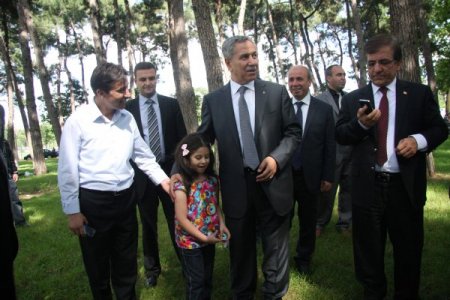 Başbakan Yardımcısı Arınç, Tüsiad Başkanı Boyner’le, Merinos Park'ta Karşılaştı