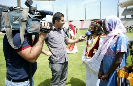 Basın, olimpiyat çocuklarına yoğun ilgi gösterdi