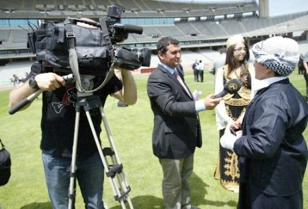 Basın, olimpiyat çocuklarına yoğun ilgi gösterdi