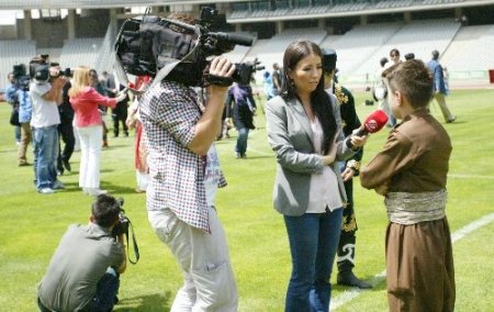 Basın, olimpiyat çocuklarına yoğun ilgi gösterdi