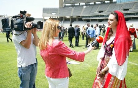 Basın, olimpiyat çocuklarına yoğun ilgi gösterdi