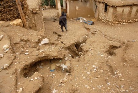 Başkale'de sel felaketi