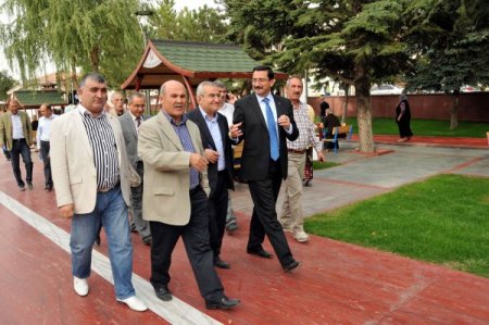 Başkan Ak ve meclis üyeleri projeleri inceledi